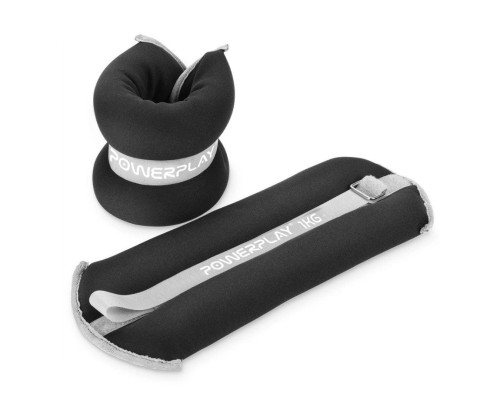 Обважнювач PowerPlay PP-4349 Ankle/Wrist Weights 1 х 2 шт Чорні (PP_4349_Black_1)
