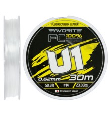 Флюорокарбон Favorite U1 FC 30m 14/0.62mm 50.8lb/23.06kg (1693.12.23)