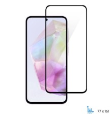 Скло захисне 2E Samsung Galaxy A35 5G (A356) 2.5D FCFG black (2E-G-A35-SMFCFG-BB)