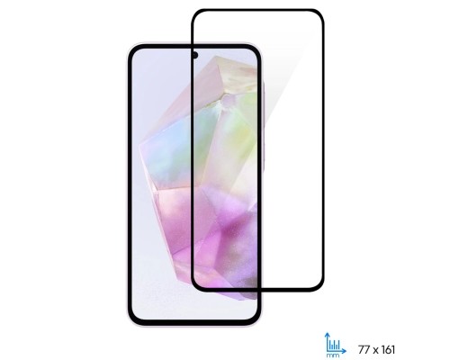 Скло захисне 2E Samsung Galaxy A35 5G (A356) 2.5D FCFG black (2E-G-A35-SMFCFG-BB)