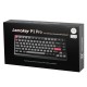 Клавіатура Lemokey P1 Pro Super Banana RGB Wireless/Bluetooth/USB Carbon Black (P1P-M4-UA)