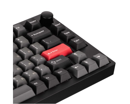 Клавіатура Lemokey P1 Pro Super Banana RGB Wireless/Bluetooth/USB Carbon Black (P1P-M4-UA)