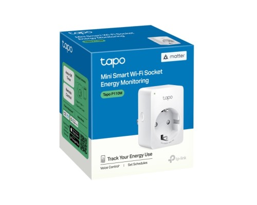 Розумна розетка TP-Link Tapo P110M N300 BT 16A (TAPO-P110M)