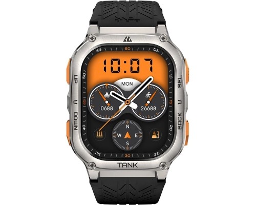 Смарт-годинник KOSPET Tank M3 ULTRA SILVER (6974958250715)