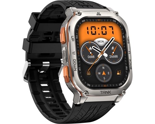 Смарт-годинник KOSPET Tank M3 ULTRA SILVER (6974958250715)