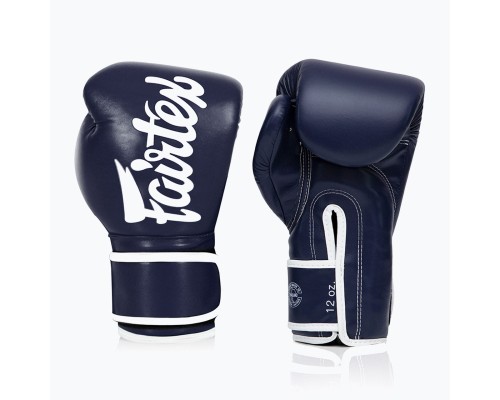 Боксерські рукавички Fairtex BGV14 Blue 14 унцій (бинти в комплекті) (BGV14_14oz_Blue)