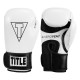 Боксерські рукавички Title Boxing Vegan Gloves White/Black 8 oz (VGFBG 8 oz WH/BK)