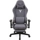 Крісло ігрове Аклас Герць RL Сірий (Сірий оксамит) (00160346)