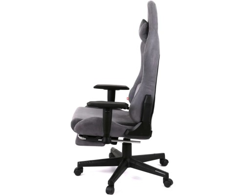 Крісло ігрове Аклас Герць RL Сірий (Сірий оксамит) (00160346)
