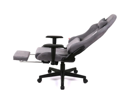 Крісло ігрове Аклас Герць RL Сірий (Сірий оксамит) (00160346)