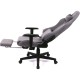 Крісло ігрове Аклас Герць RL Сірий (Сірий оксамит) (00160346)