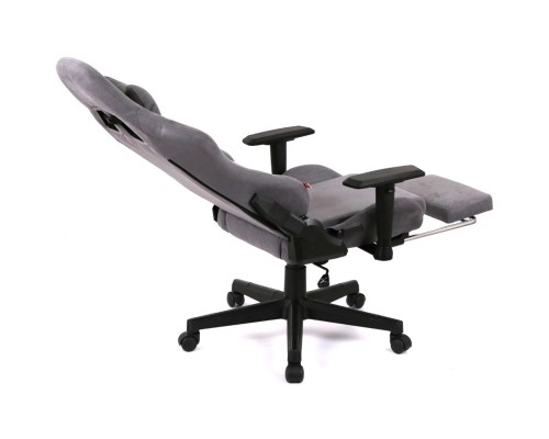 Крісло ігрове Аклас Герць RL Сірий (Сірий оксамит) (00160346)