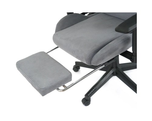 Крісло ігрове Аклас Герць RL Сірий (Сірий оксамит) (00160346)