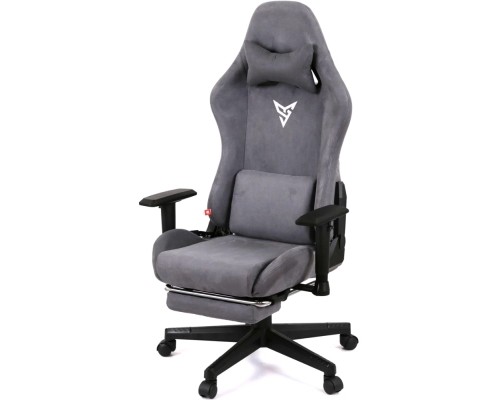 Крісло ігрове Аклас Герць RL Сірий (Сірий оксамит) (00160346)