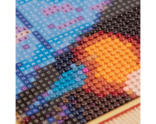 Картина по номерам Santi Wednesday Mysterious Morticia 40х50 см, алмазна мозаїка (955114)