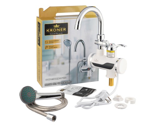 Проточний водонагрівач Kroner Volt-CW191MDS (CV023248)