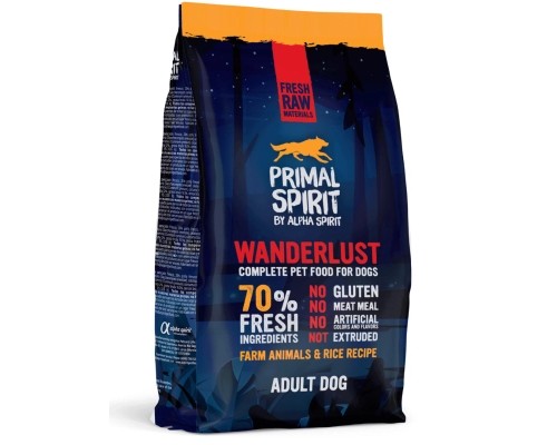 Сухий корм для собак Alpha Spirit Primal Wanderlust 1 кг (8436586310868)