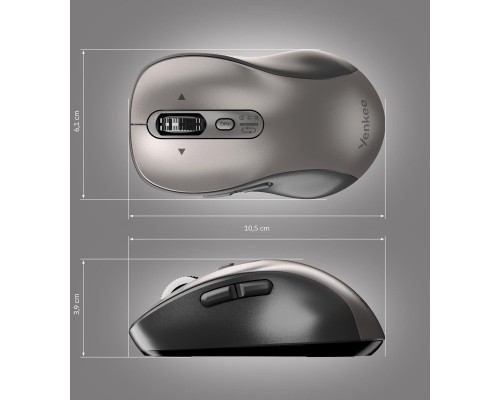 Мишка YENKEE YMS 2010SR Gyro Wireless/Bluetooth Graphite (45025341)