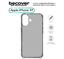 Чохол до мобільного телефона BeCover Anti-Shock Apple iPhone 17 Grey (713794)