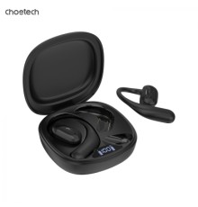 Навушники Choetech Open-ear з LED дисплеєм Black (BH-T25-BK)