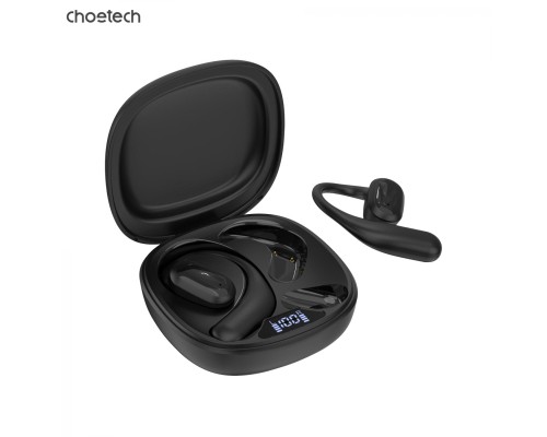 Навушники Choetech Open-ear з LED дисплеєм Black (BH-T25-BK)