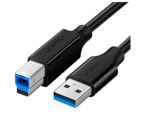 Кабель для принтера USB 3.0 AM/BM 2.0m US210 black Ugreen (10372)