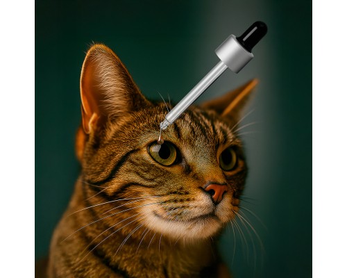 Краплі для тварин Superium Сільвер очні з колоїдним сріблом для котів та собак 30 мл (9101)