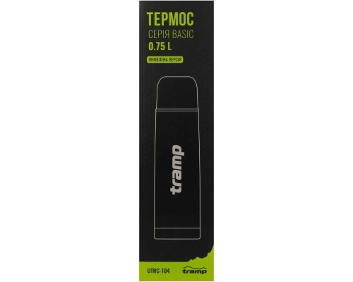 Термос Tramp Basic 0,75 л black (UTRC-104-black)