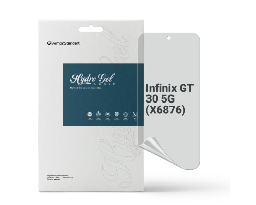 Плівка захисна Armorstandart hydrogel Matte Infinix GT 30 5G (X6876) (ARM89350)