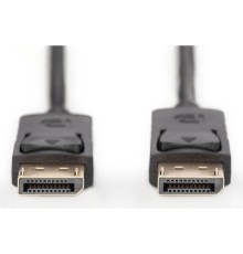 Кабель мультимедійний Display Port to Display Port 1.0m Digitus (AK-340100-010-S)