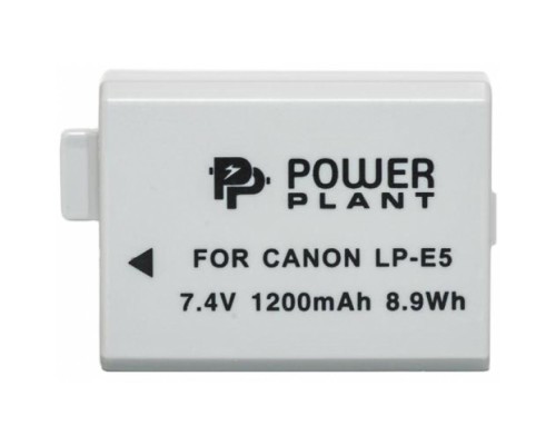Акумулятор до фото/відео PowerPlant Canon LP-E5 (DV00DV1225) 