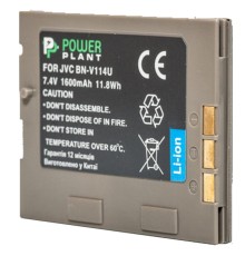 Акумулятор до фото/відео PowerPlant JVC BN-V114U (DV00DV1356)