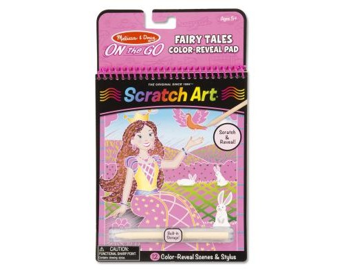 Набір для творчості Melissa&Doug Альбом царапок Сказочные персонажи (MD19140)