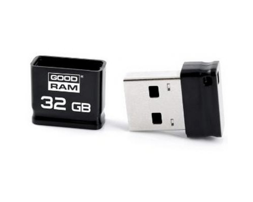 USB флеш накопичувач Goodram 32GB Piccolo Black USB 2.0 (UPI2-0320K0R11) 