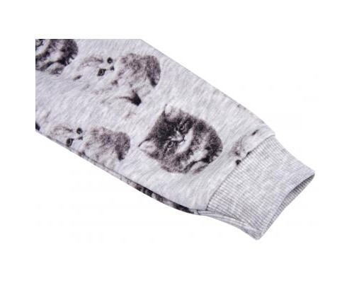Набір дитячого одягу Breeze кофта та штани сірий меланж (7874-80G-gray)