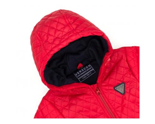 Куртка дитяча Verscon з капюшоном (3439-122B-red)