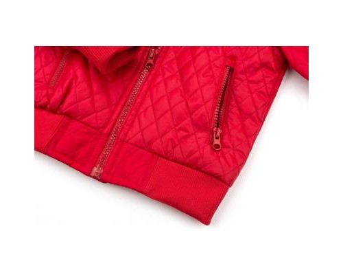 Куртка дитяча Verscon з капюшоном (3439-122B-red)