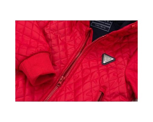 Куртка дитяча Verscon з капюшоном (3439-122B-red)