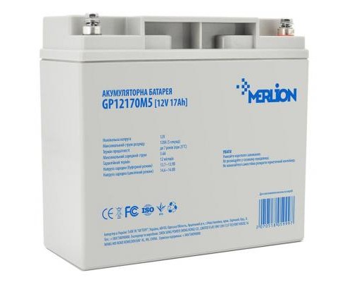 Батарея до ДБЖ Merlion 12V-17Ah (GP12170M5) 