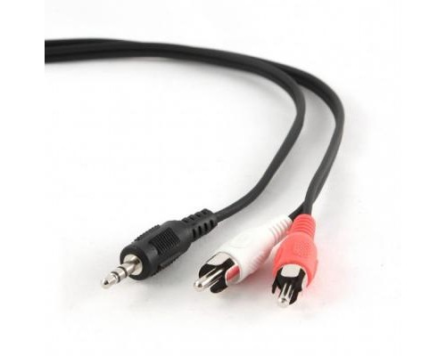 Кабель мультимедійний Jack 3.5mm папа/2RCA папа 1.5m Cablexpert (CCAB-458) Кабель мультимедійний Jack 3.5mm папа/2RCA папа 1.5m Cablexpert (CCAB-458)