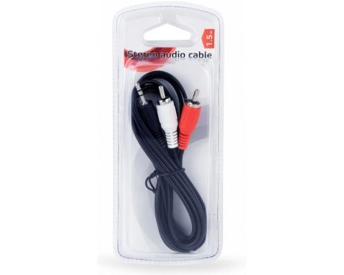 Кабель мультимедійний Jack 3.5mm папа/2RCA папа 1.5m Cablexpert (CCAB-458) Кабель мультимедійний Jack 3.5mm папа/2RCA папа 1.5m Cablexpert (CCAB-458)