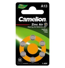 Батарейка PR48 / A13 Zinc-Air * 6 Camelion (A13-BP6)