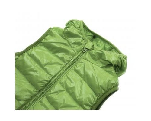 Жилет дитячий Kurt пуховий з капюшоном (V-HT-580T-92-green)