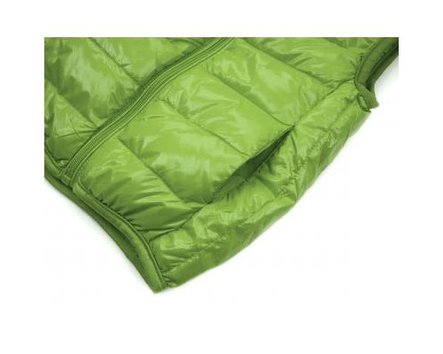 Жилет дитячий Kurt пуховий з капюшоном (V-HT-580T-92-green)