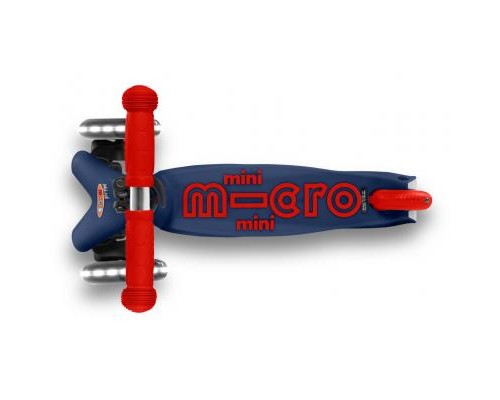 Самокат Micro Mini Deluxe Navy Blue LED (MMD118)