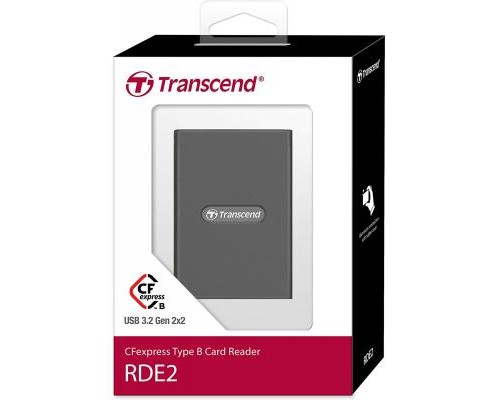 Зчитувач флеш-карт Transcend USB 3.2 Gen 2x2 Type-C CFexpress (TS-RDE2)