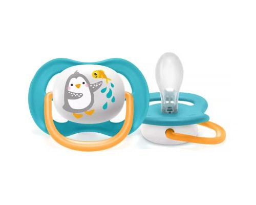 Пустушка Philips AVENT Ultra Air Animal для хлопчиків 6-18 міс (SCF080/07) Пустушка Philips AVENT Ultra Air Animal для хлопчиків 6-18 міс (SCF080/07)