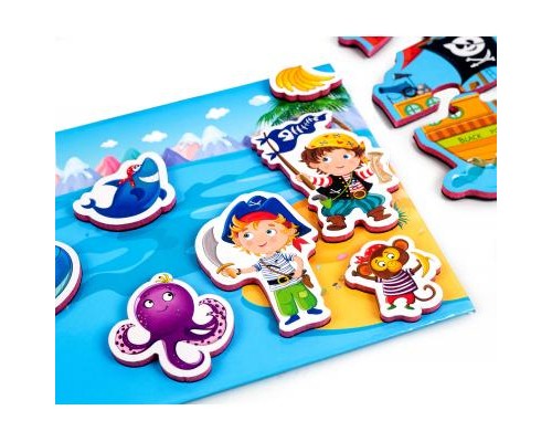 Розвиваюча іграшка Vladi Toys Пірати укр (VT3703-02)