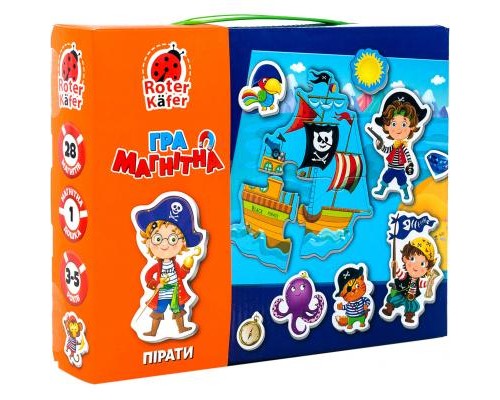 Розвиваюча іграшка Vladi Toys Пірати укр (VT3703-02)
