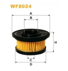 Фільтр паливний Wixfiltron WF8024